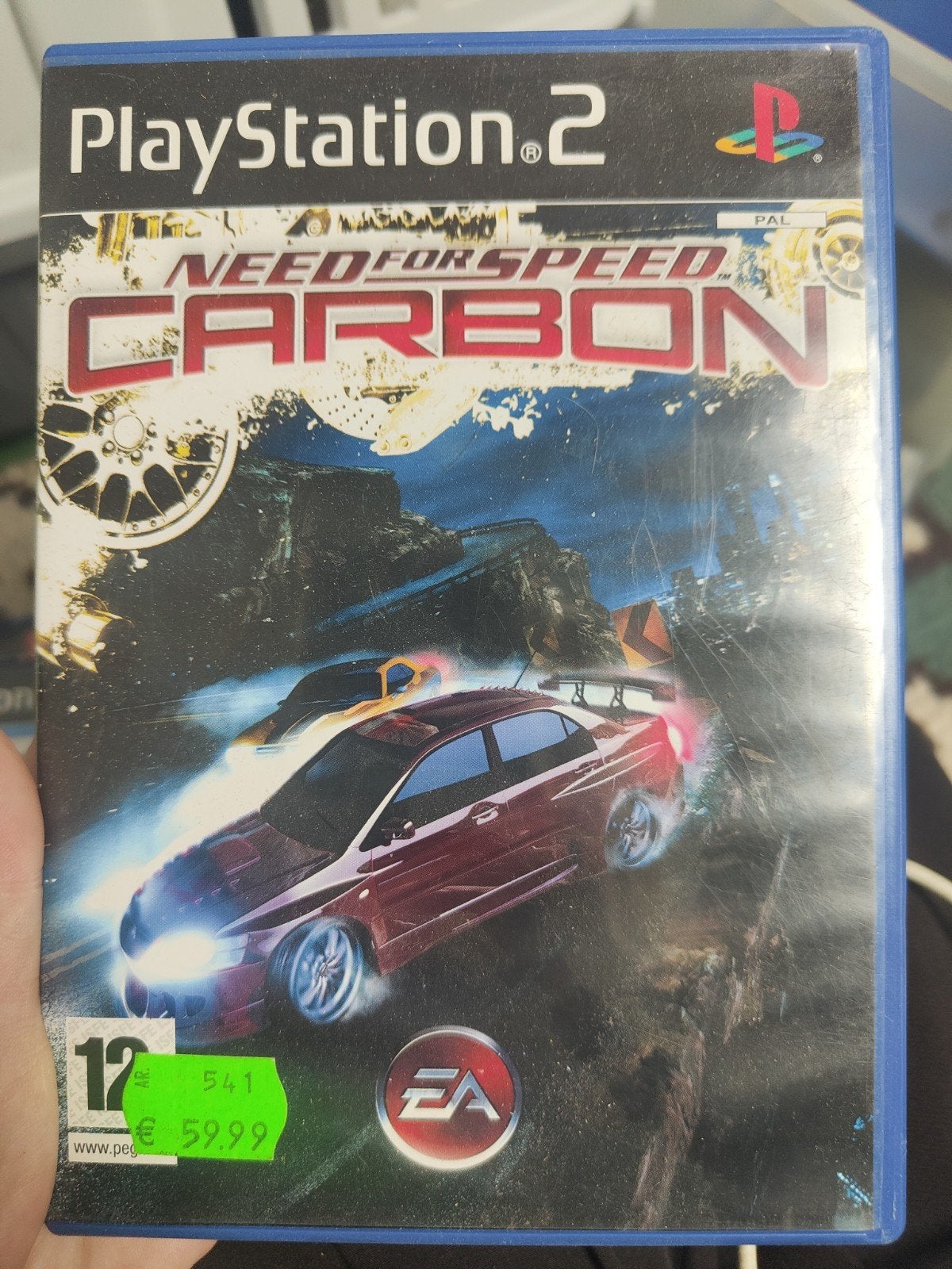 JEU PS2 NEED FOR SPEED, Ophalen