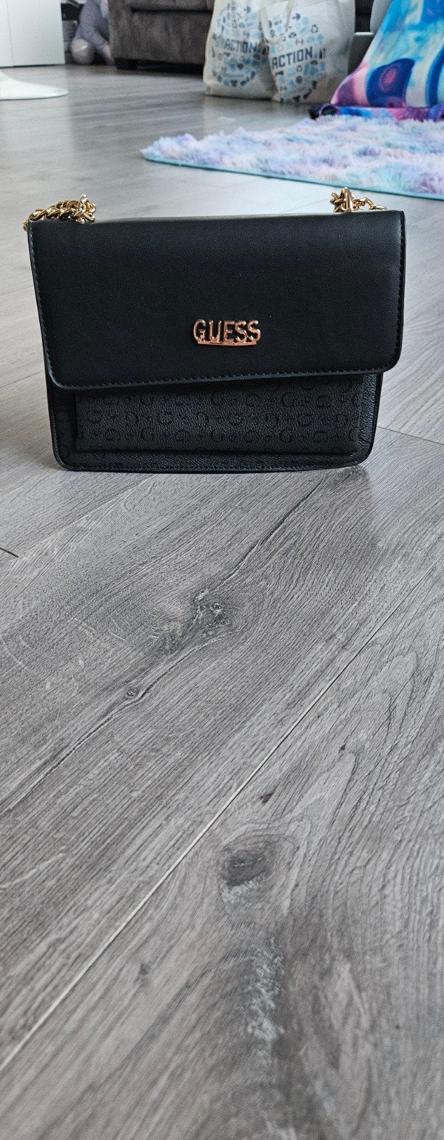 Handtas, Enlèvement ou Envoi, Comme neuf, Noir, Guess