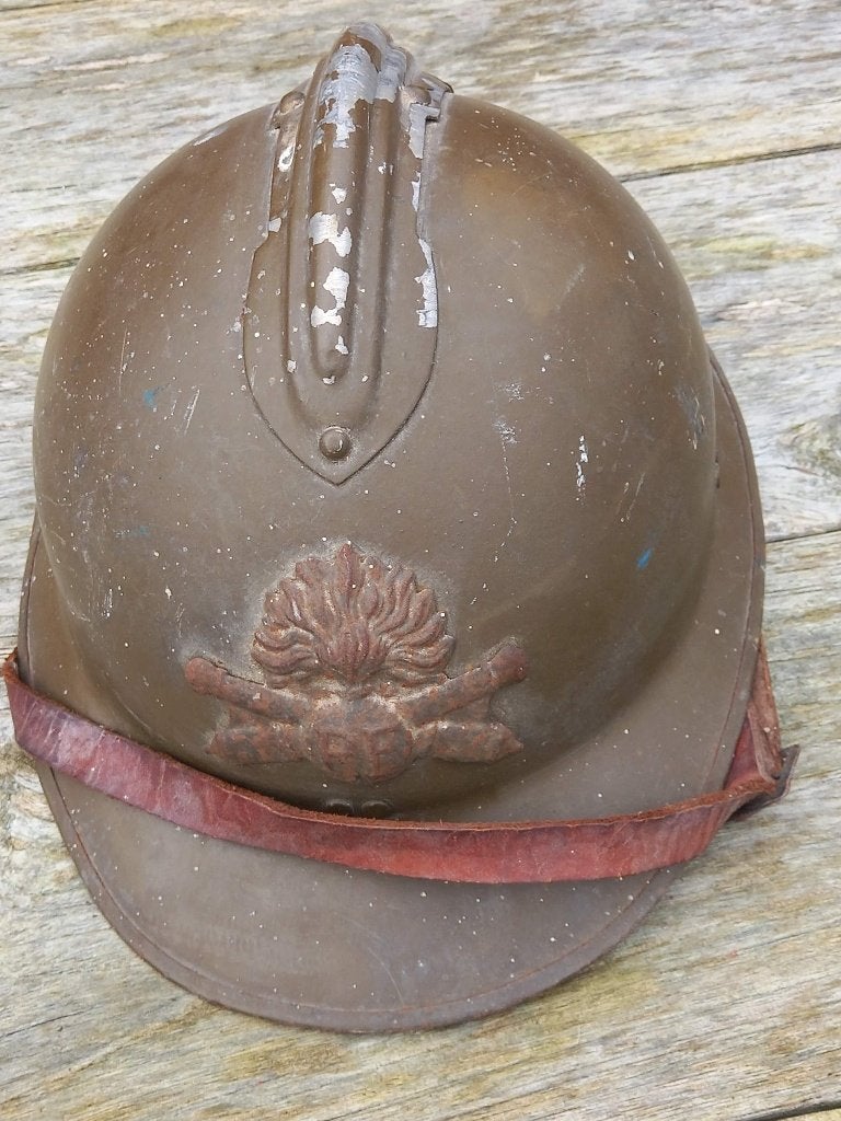 Casque Adrian français M1926 WW2, Collections, Enlèvement ou Envoi, Armée de terre, Casque ou Béret