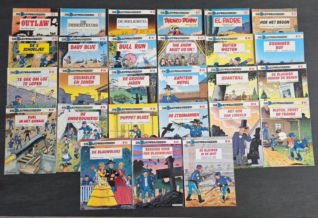 Strips: De Blauwbloezen   :Dupuis, Ophalen of Verzenden, Gelezen