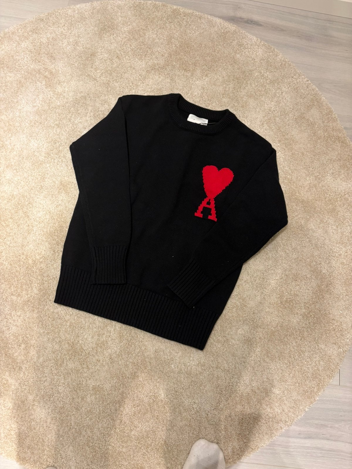Ami paris, Kleding | Heren, Verzenden, Zo goed als nieuw, Maat 48/50 (M), Zwart
