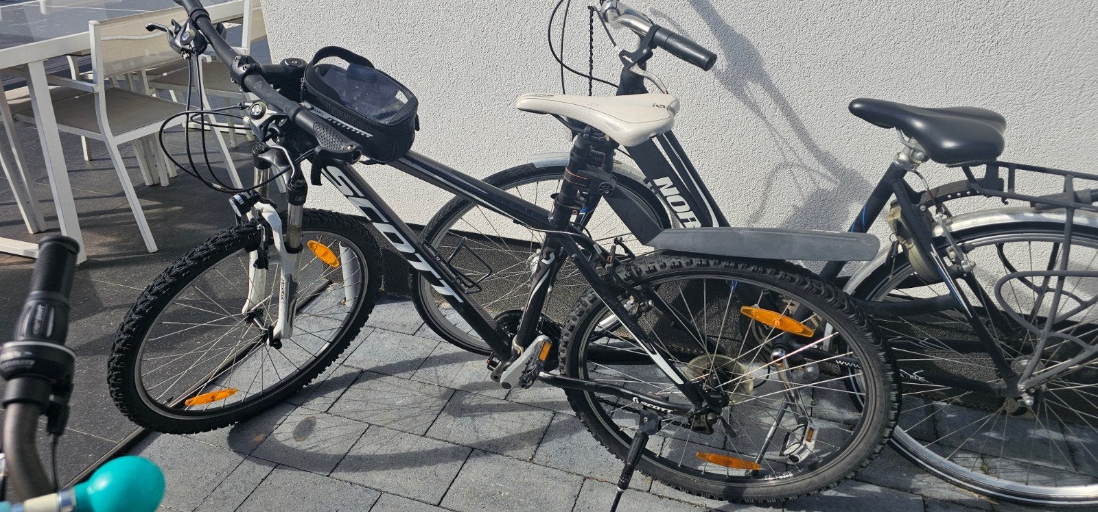 Scott mountainbike, Ophalen