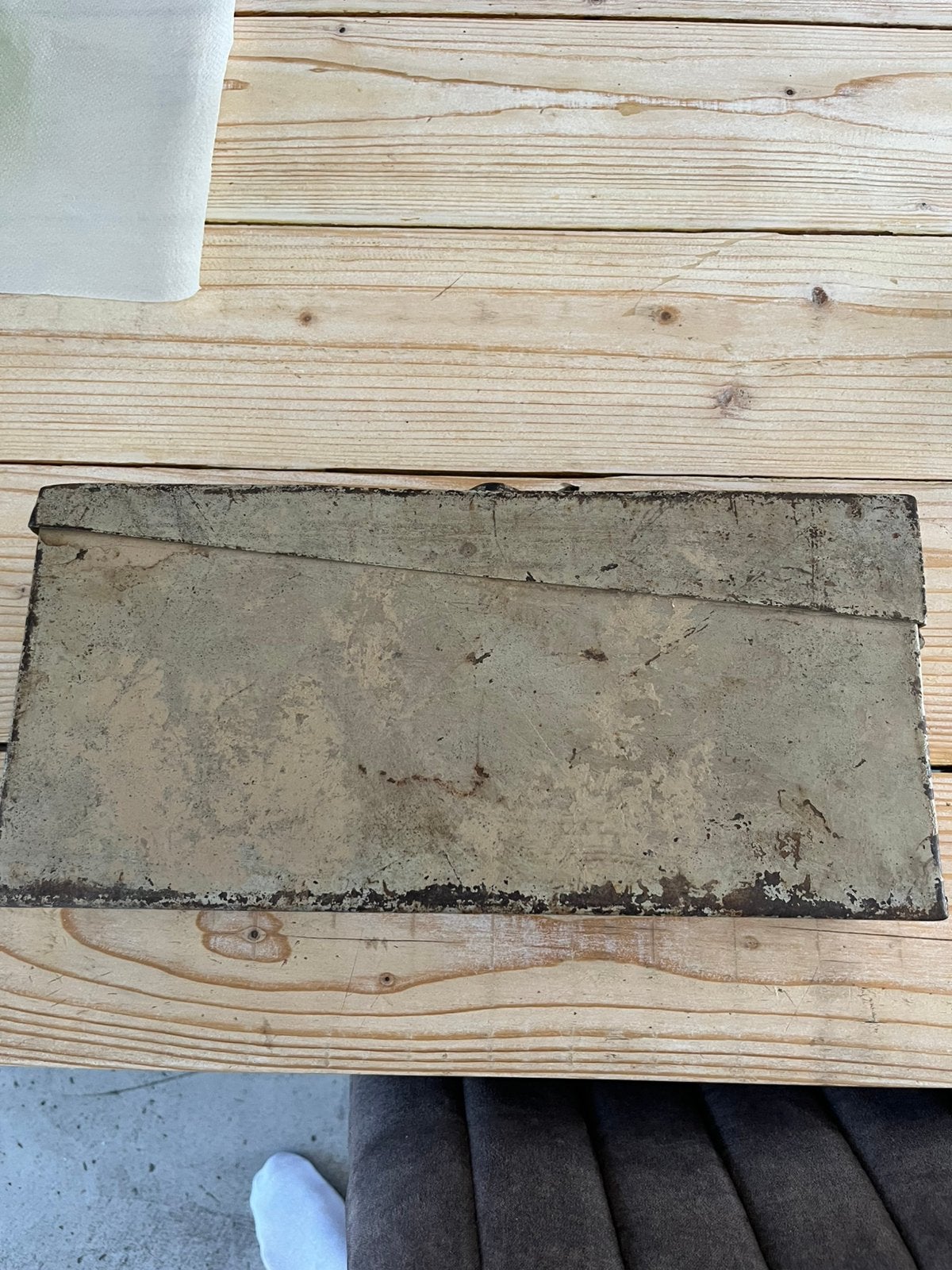 Boite munitions mg42 allemande, Collections, Enlèvement ou Envoi