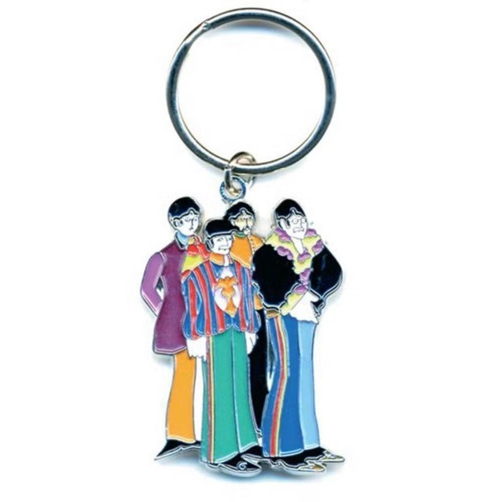The Beatles Yellow Submarine Band Sleutelhanger off. merch., Ophalen of Verzenden, Nieuw