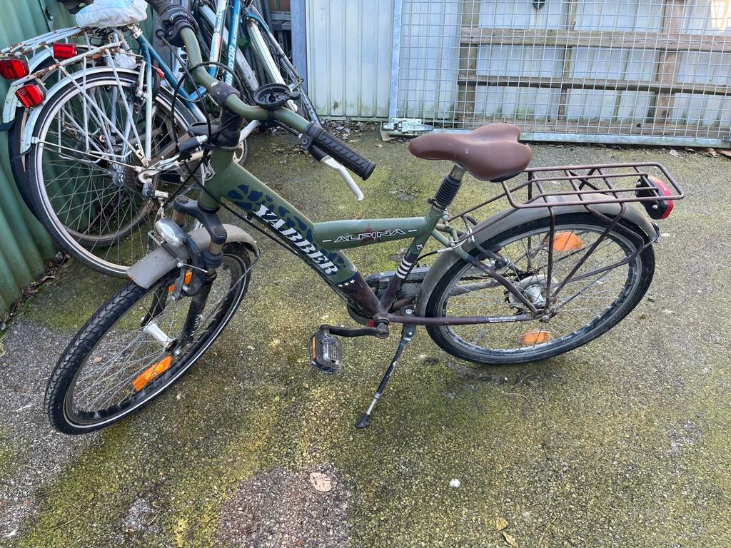 Jongens fietsen  Kaki 24" Blauw 26 ", Fietsen en Brommers, Ophalen, Gebruikt