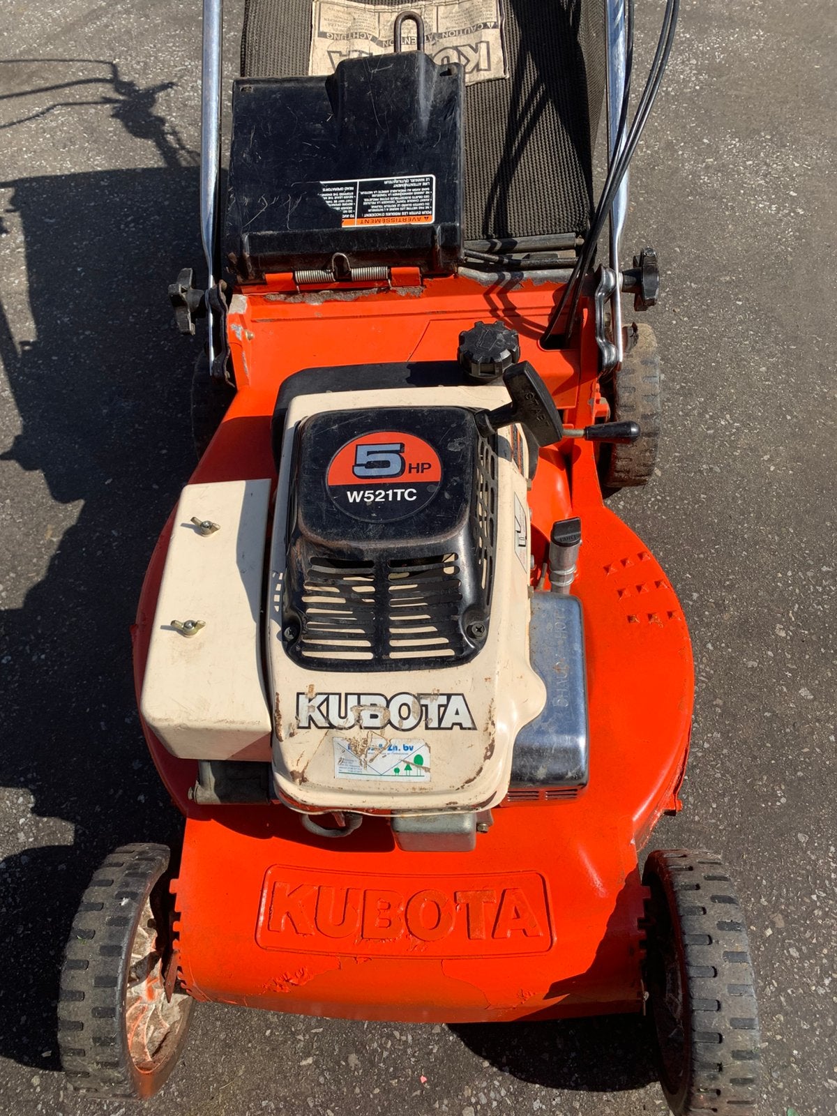 Grasmaaier kubota 6pk, Tuin en Terras, Ophalen, Zo goed als nieuw, Versnellingen