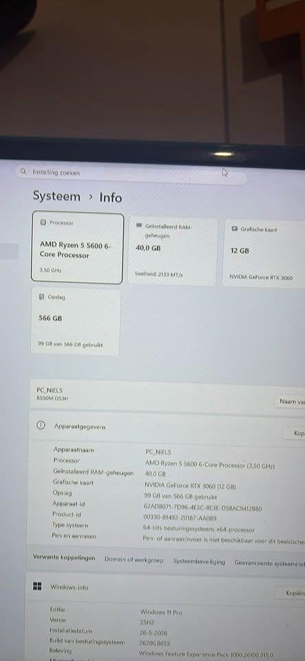 PC, Gebruikt, Ophalen of Verzenden, Gaming, HDD
