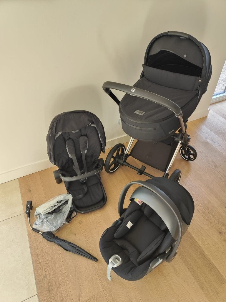 Cybex Priam, Kinderen en Baby's, Kinderwagens en Combinaties, Gebruikt, Combiwagen, Met autostoeltje, Ophalen