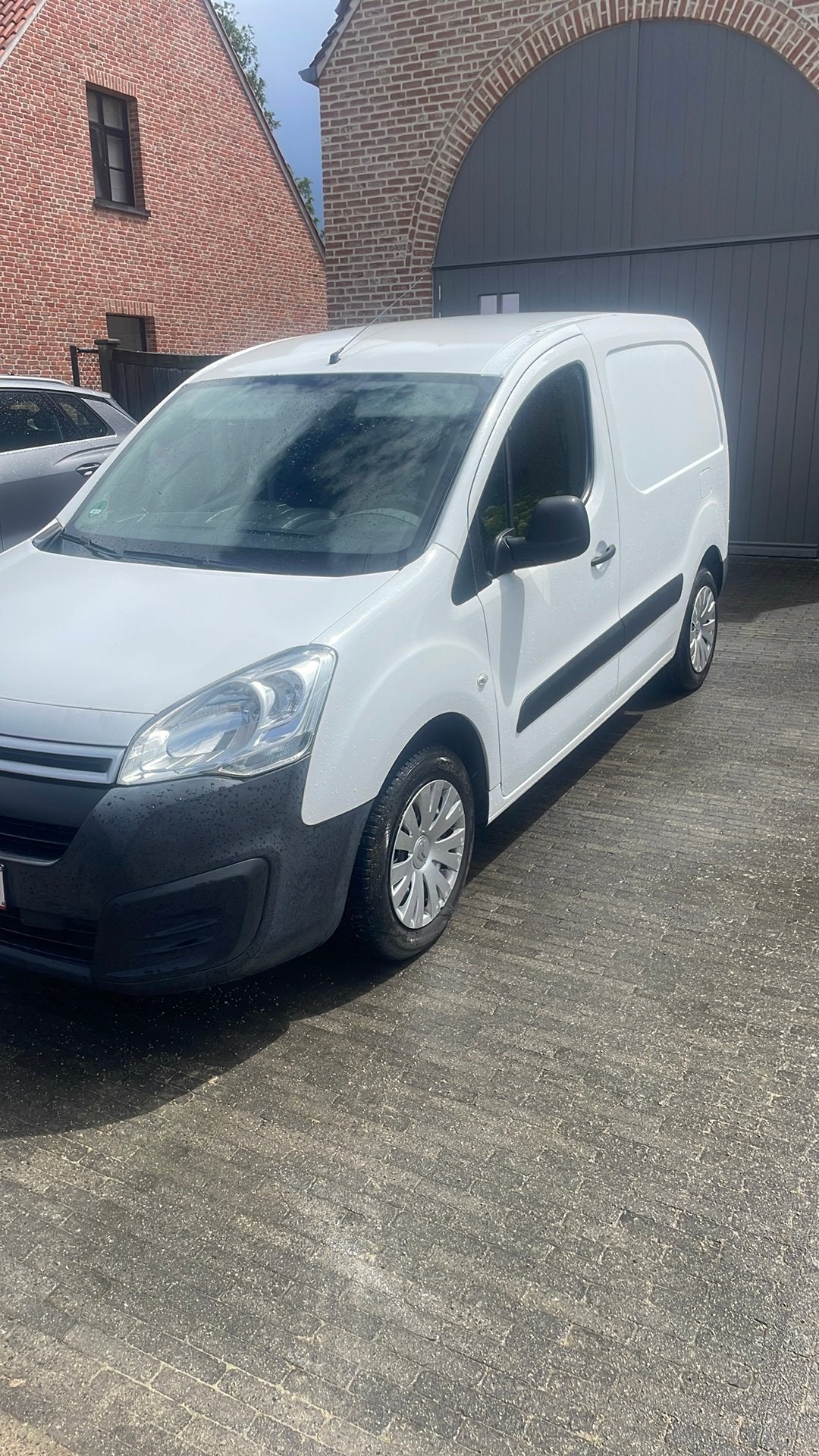 Citroen berlingo, Stof, Citroën, Wit, Particulier