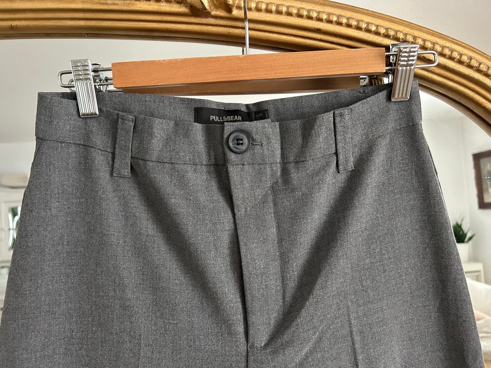 Geklede broek PULL AND BEAR - maat 36, Vêtements | Femmes, Gris, Taille 36 (S), Porté, Enlèvement