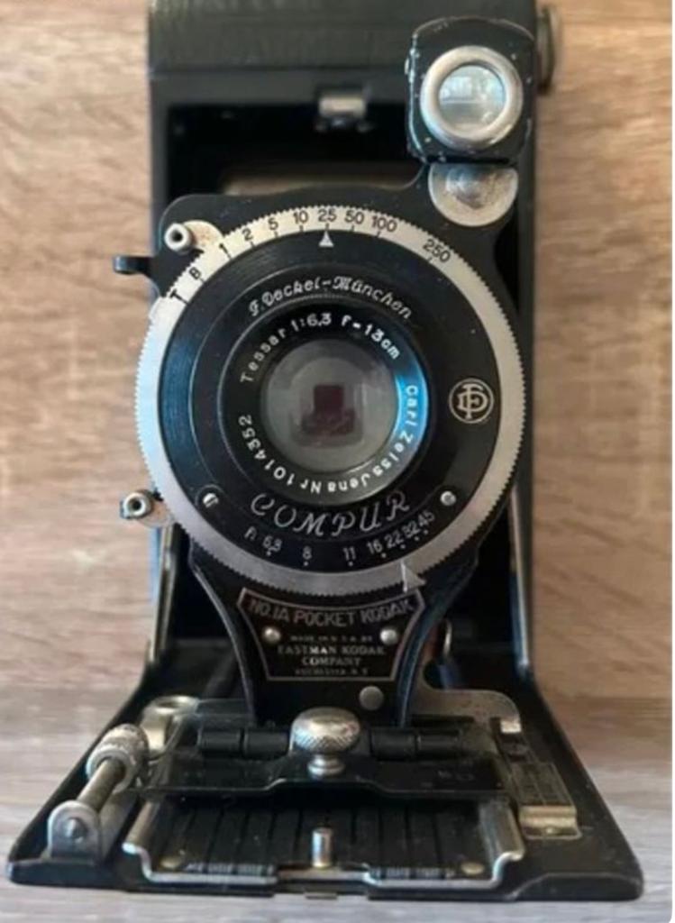 Kodak balgcamera, Audio, Tv en Foto, Ophalen of Verzenden, Gebruikt, Kodak