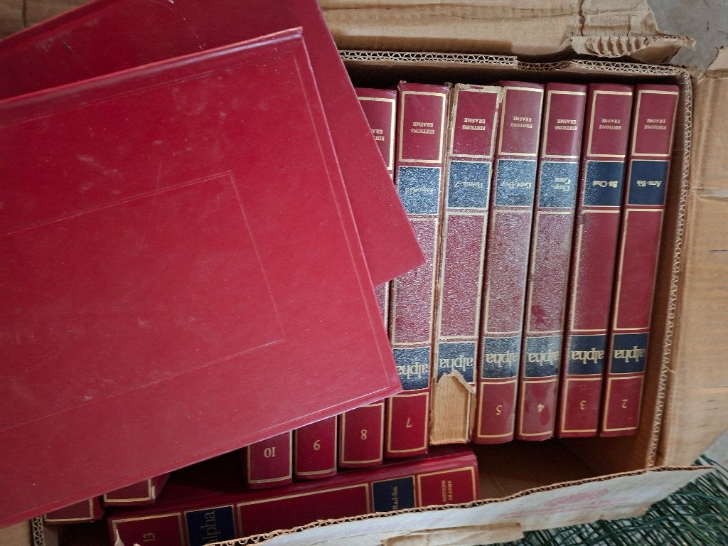 Lot encyclopédie, Livres, Enlèvement, Utilisé, Série complète