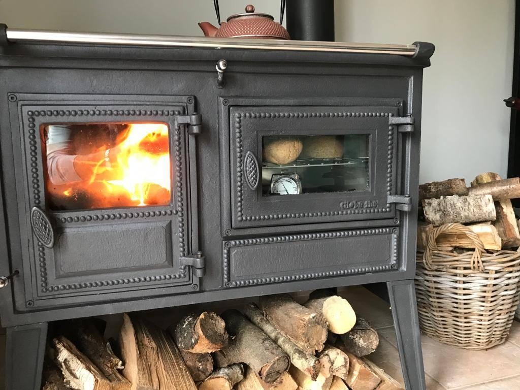 Poêle à bois en fonte Atlas, Neuf, 25 à 50 cm, Enlèvement ou Envoi, Moins de 100 cm
