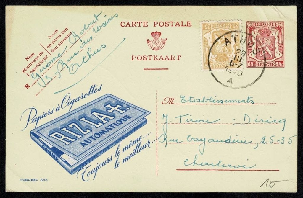Publibel 800 - oud -  kleiner formaat - afgestempeld 1949, Postzegels en Munten, Verzenden, Gestempeld, Gestempeld, Overig