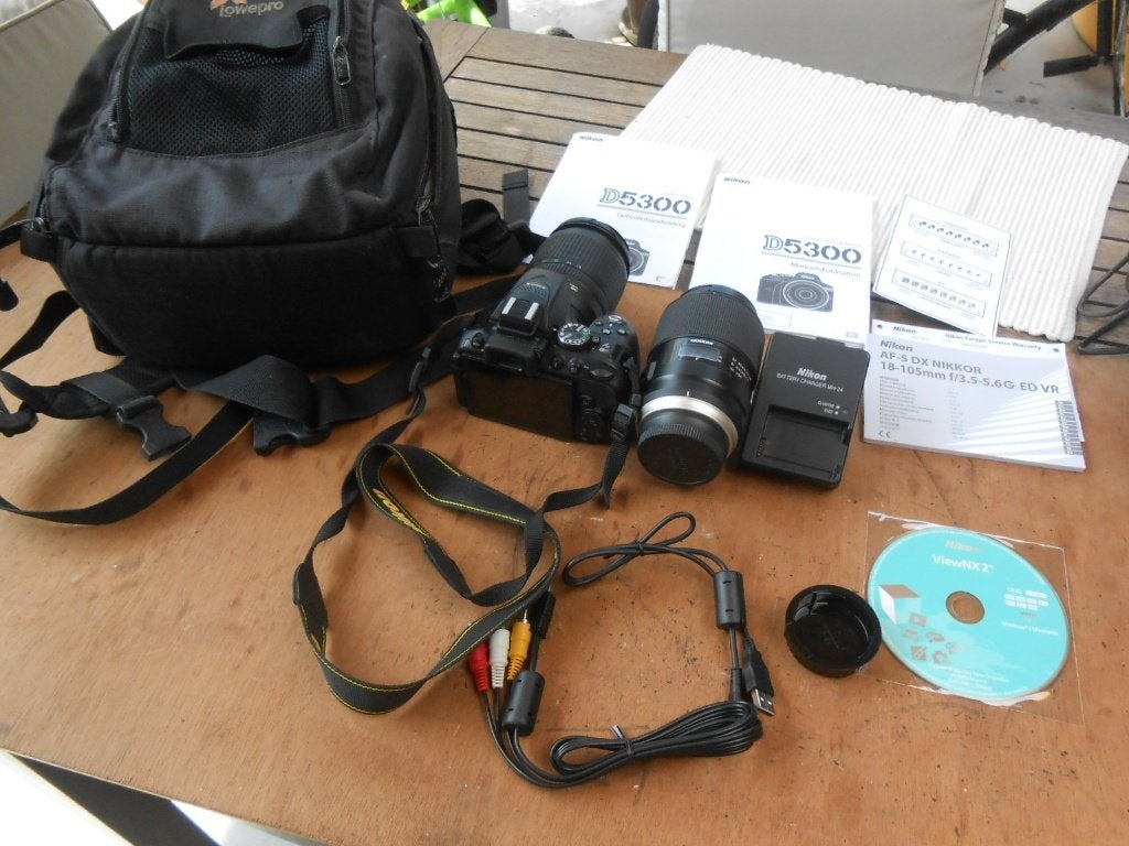 Camera Nikon digital D5300 met macro lens 90mm, Audio, Tv en Foto, Fotocamera's Digitaal, Ophalen of Verzenden, Gebruikt, Compact