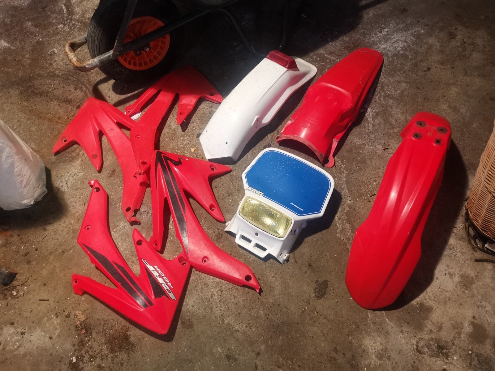 Plastique crf 450 2005, Motoren, Ophalen
