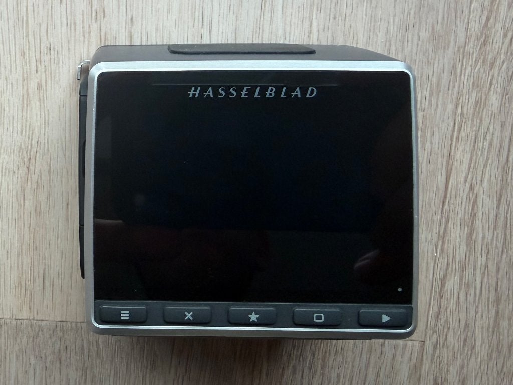 Dos numérique Hasselblad H6D-100c, Sans zoom optique, Hasselblad, Utilisé, Autres types