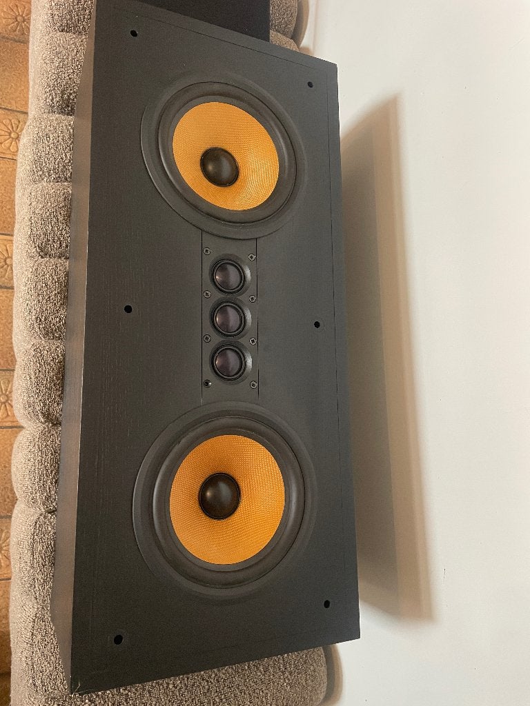 Enceinte speaker B&W Bowers and Wilkins FCM8 (A restaurer ), TV, Hi-fi & Vidéo, Compatible son surround/home cinéma, Enlèvement ou Envoi