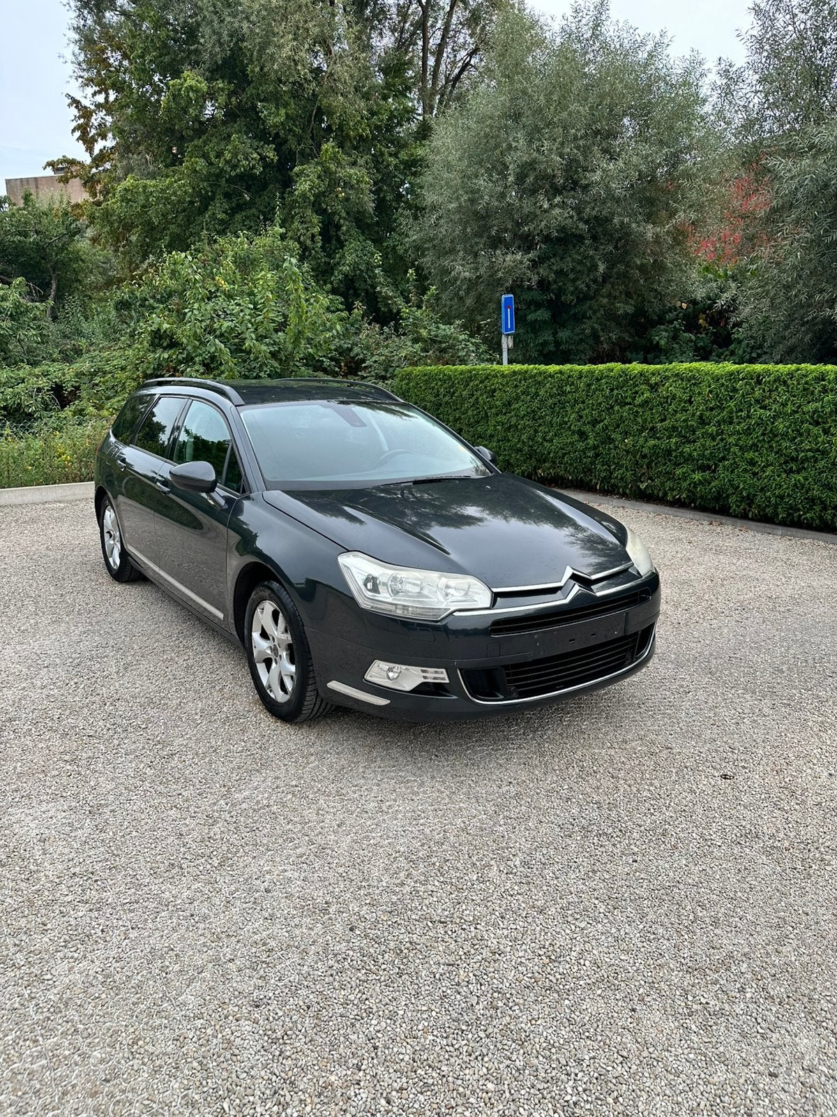 Citroen C5 1.6 Diesel 2008, Zwart, Blauw, 5 deurs, Particulier