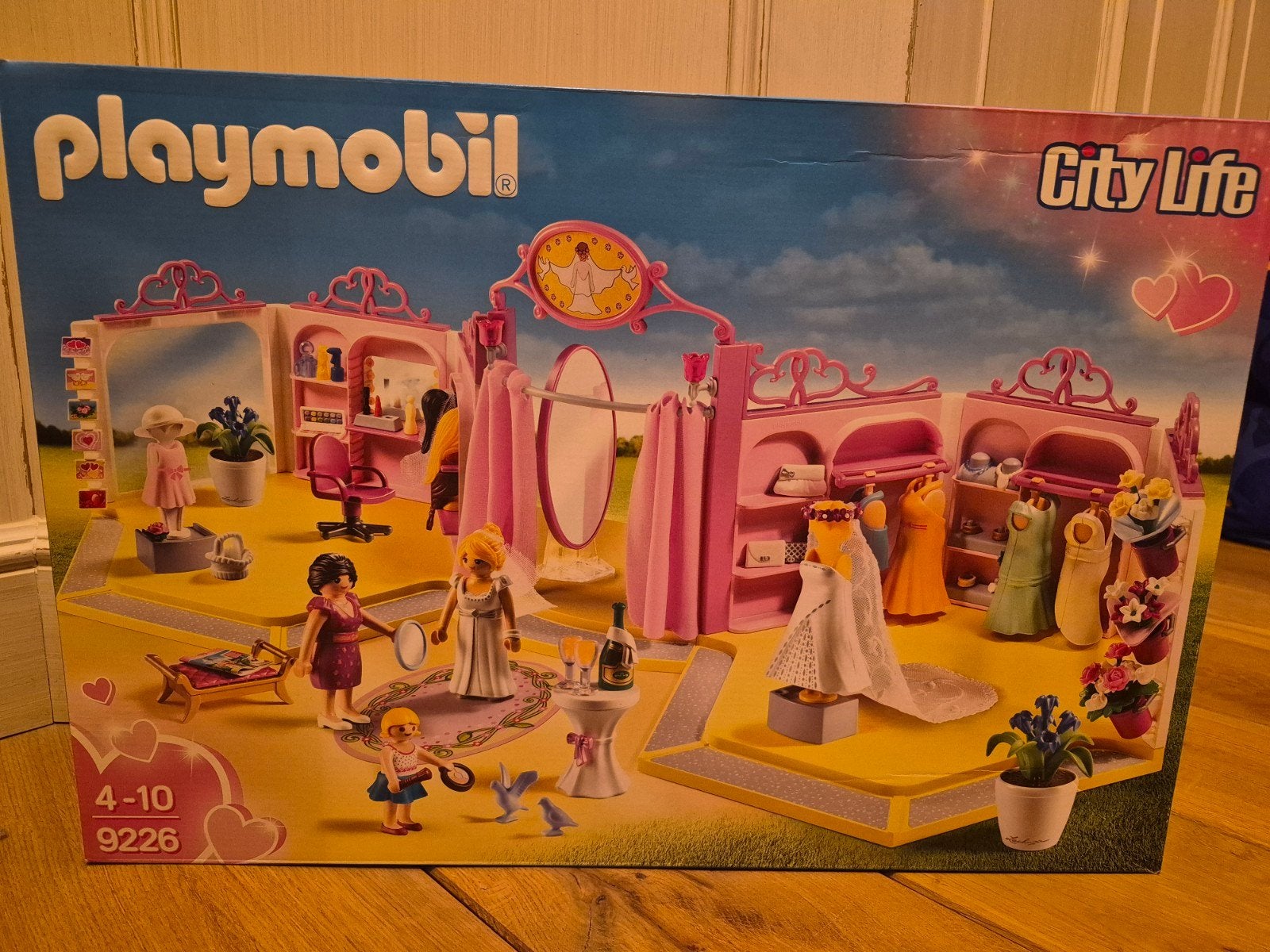 playmobil bruidswinkel 9226, Enlèvement