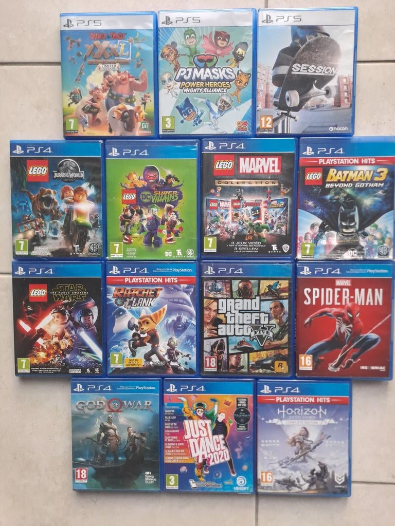 Games  Ps4 Ps5 zie beschrijving, Games en Spelcomputers, Ophalen