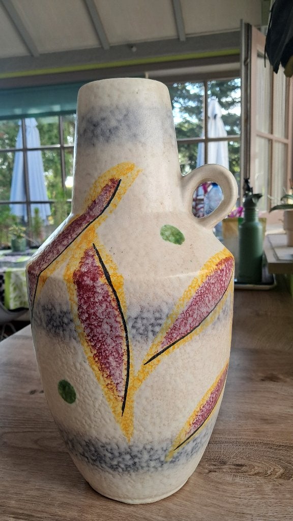 Keramiek vaas, Maison & Meubles, Accessoires pour la Maison | Vases, Enlèvement, Comme neuf, Pierre/céramique, 38 cm