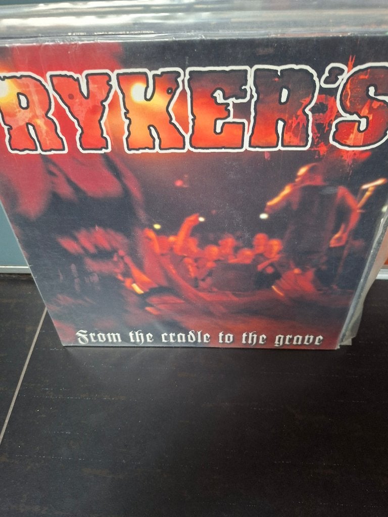 lp -ryker's -from the cradle to the grave - blue/white-bak 5, LP, 12 inch, Originele persing, Ophalen of Verzenden