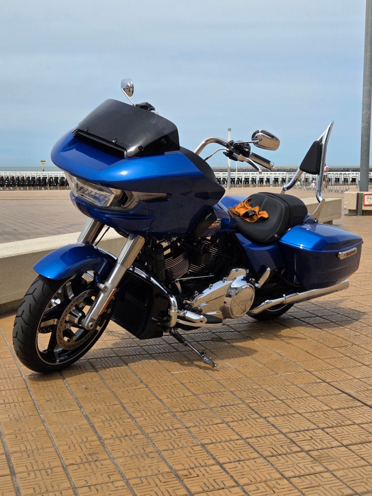 Harley davidson road glide  8/2024   5500 km, Motoren, Particulier