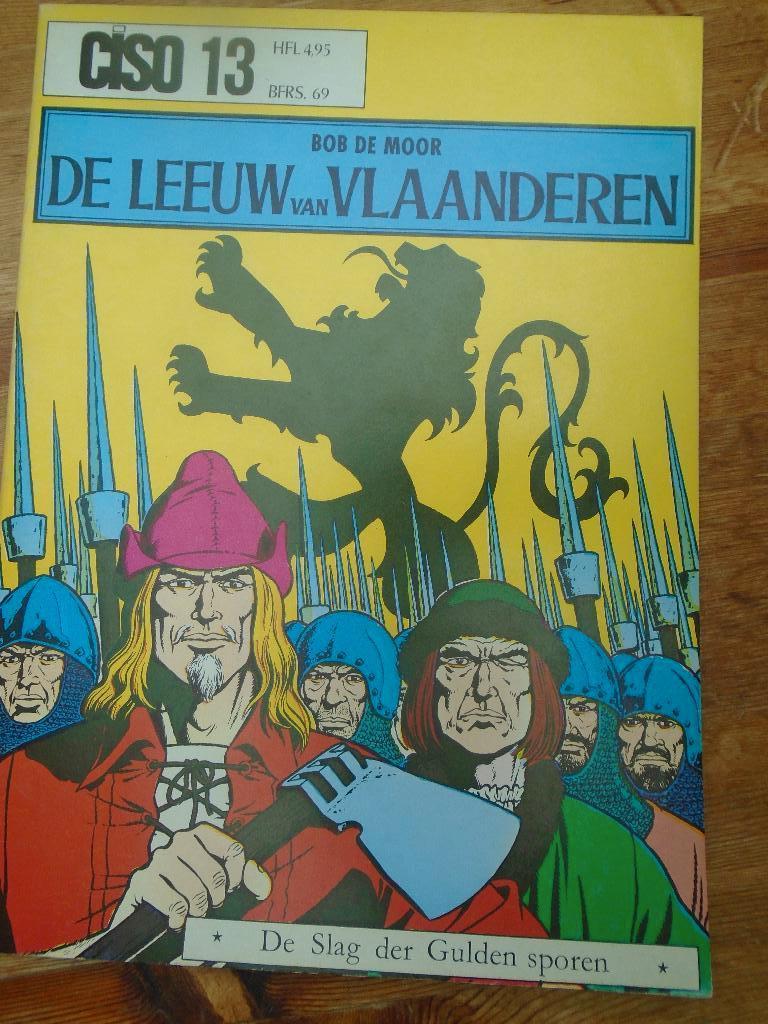 de leeuw van vlaanderen: bob de moor, Boeken, Stripverhalen, Gelezen, Eén stripboek, Bob De Moor, Ophalen of Verzenden