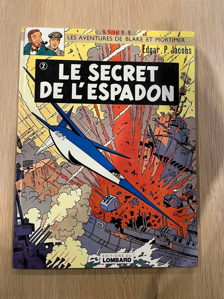 Blake et Mortimer - 2 - Le secret de la vie, Une BD, Enlèvement ou Envoi
