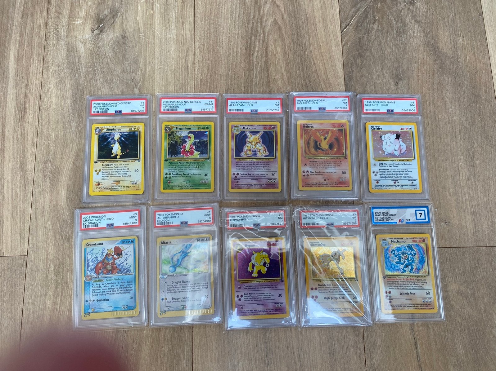 Psa slabs wotc en 1st edition, Enlèvement ou Envoi, Comme neuf