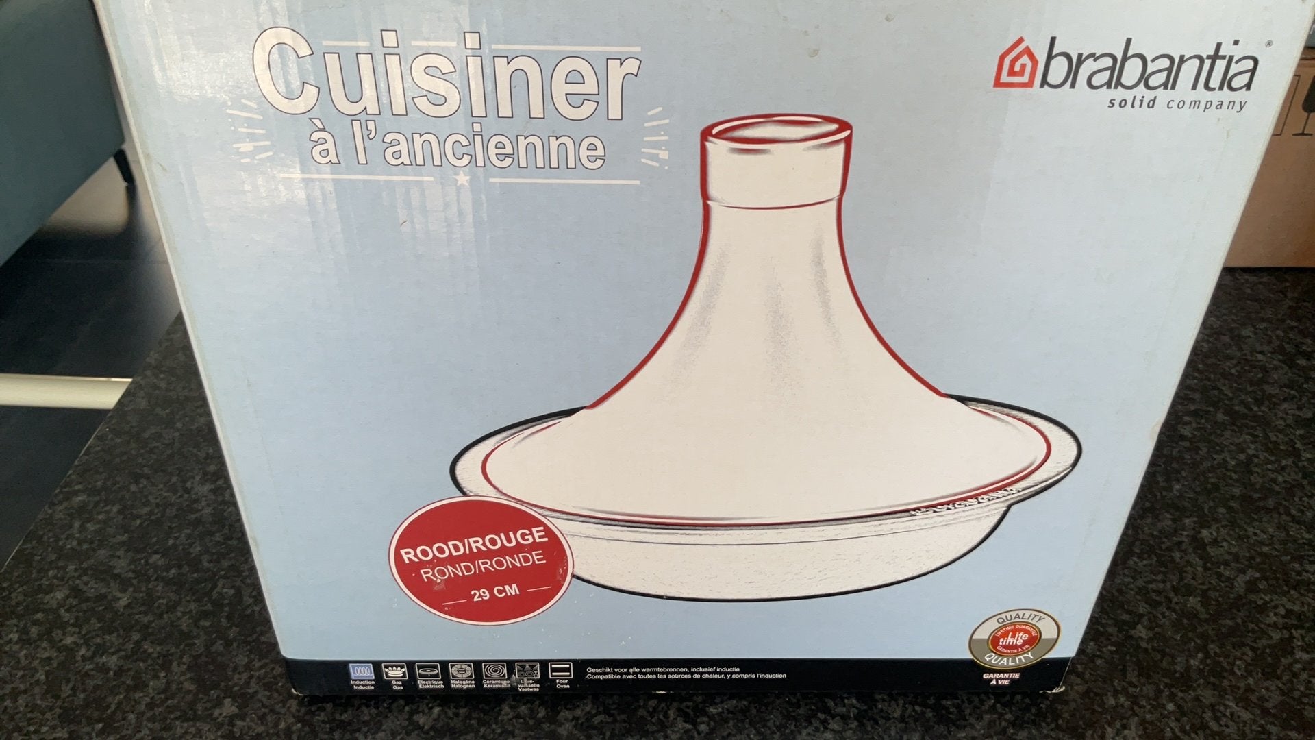 Tajine Brabantia 29 cm Nieuw, Huis en Inrichting, Ophalen of Verzenden, Nieuw, Gietijzer, Tajine