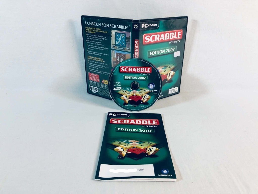 Scrabble Interactif Edition 2007 PC FR Jeu Complet EC, 1 joueur, À partir de 12 ans, Autres genres, Utilisé
