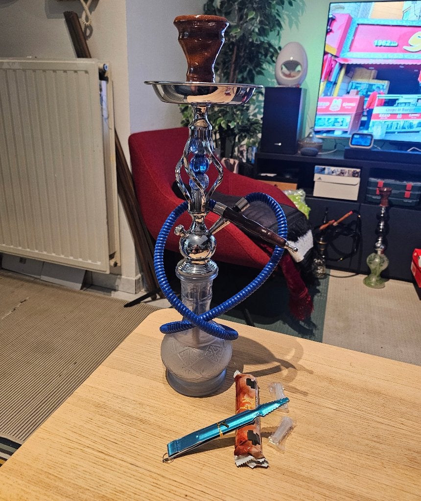 Shisha - chicha, narguilé, y compris tous les accessoires, Enlèvement, Comme neuf, Narguilé
