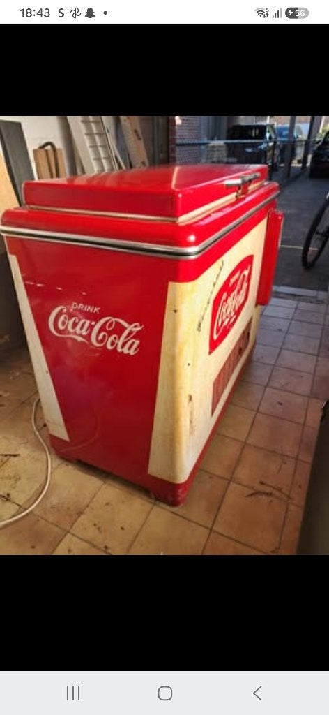 Réfrigérateur Coca Cola à vendre, Enlèvement, Utilisé, Ustensile