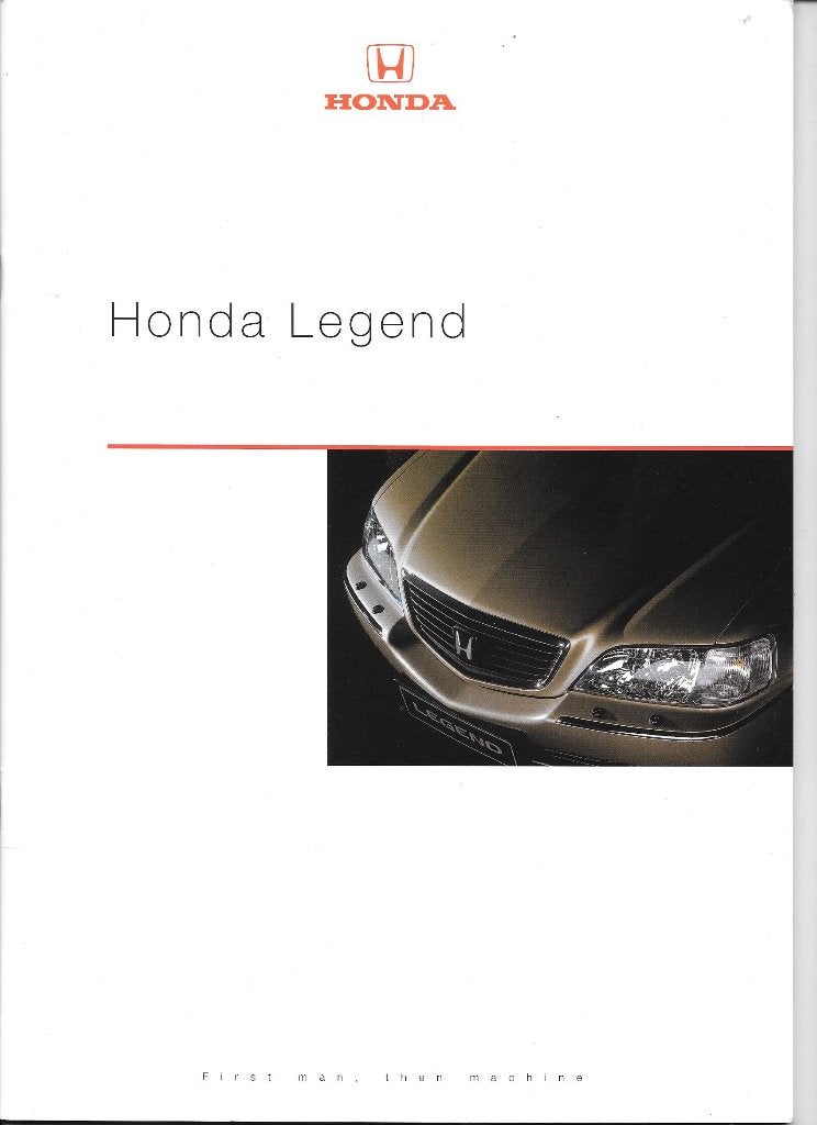 HONDA LEGEND  1999, Boeken, Auto's | Folders en Tijdschriften, Ophalen of Verzenden, Honda