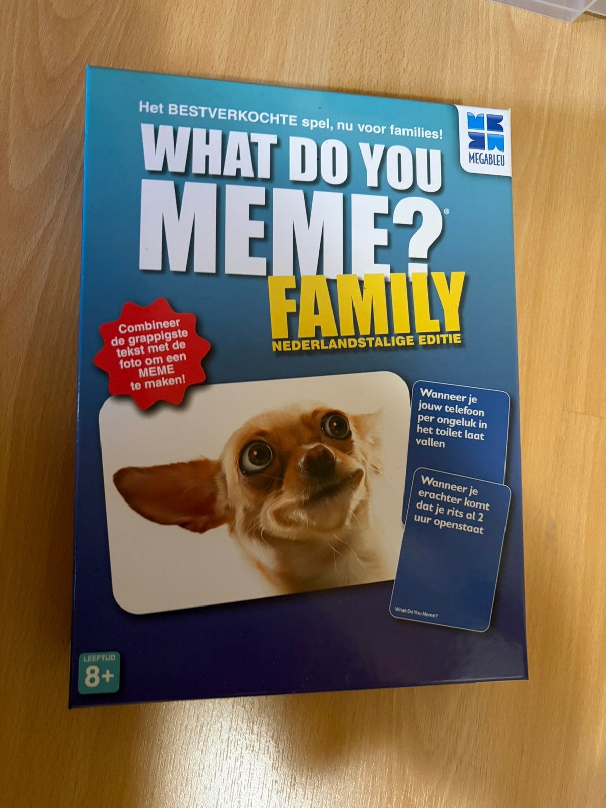 Leuke meme spel !, Hobby en Vrije tijd, Gezelschapsspellen | Kaartspellen, Ophalen, Zo goed als nieuw
