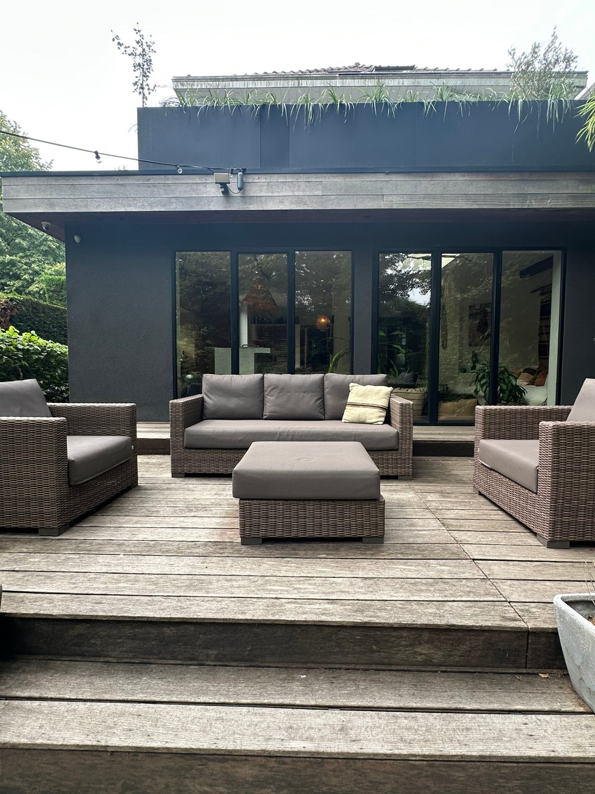 Prachtig tuinsalon, Comme neuf, Synthétique, Enlèvement, 6 places