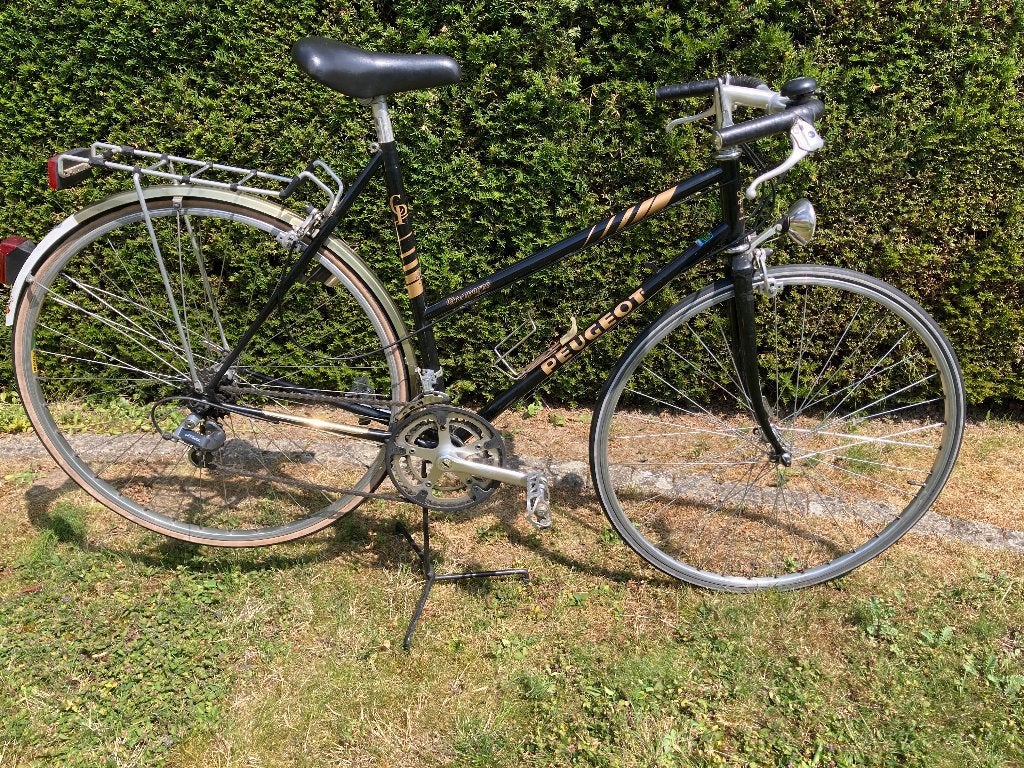 Retro sportfiets Peugeot dames, Autres marques, Frein sur jante, Moins de 10 vitesses, 53 à 56 cm
