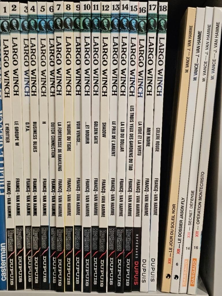 Largo Winch et XIII -  en édition hardcover - version FR, Eén stripboek, Ophalen, Zo goed als nieuw, Vance - Van Hamme