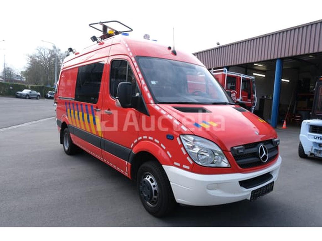 REF:1KBA869 - Mercedes-Benz Sprinter 313 CDI-D brandweerwage, Auto's, Overige brandstoffen, Mercedes-Benz, Bedrijf, Te koop