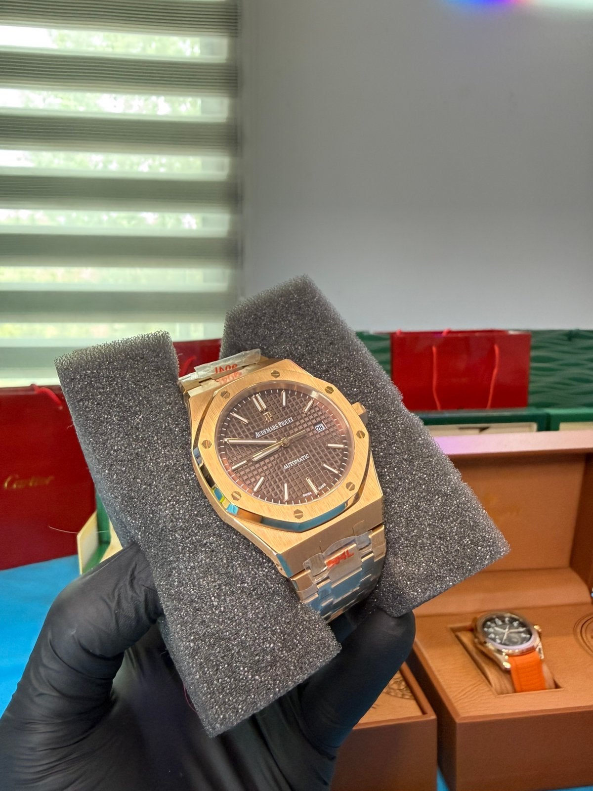 Audemars Piguet bronze, Ophalen of Verzenden
