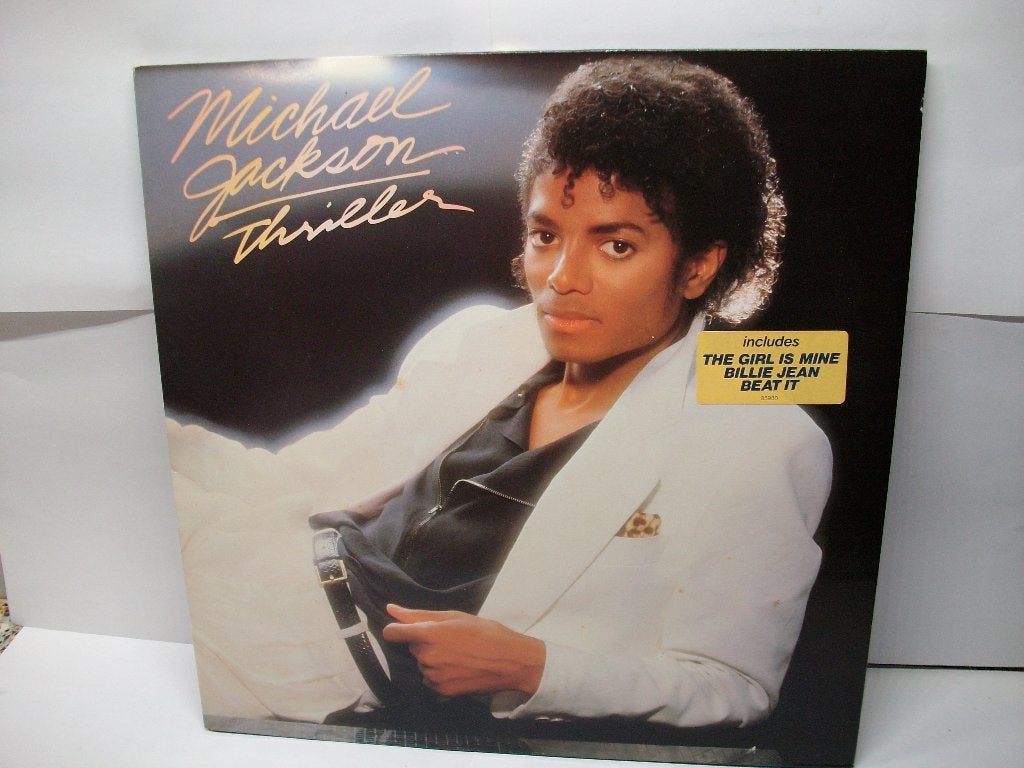 MICHAEL  JACKSON    :    THRILLER, Gatefold hoes, Ophalen, 1980 - 1989, Zo goed als nieuw