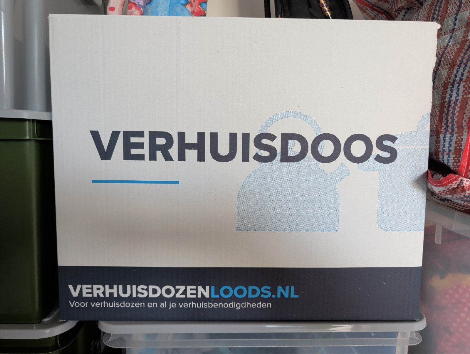 Verhuis pakket, Ophalen