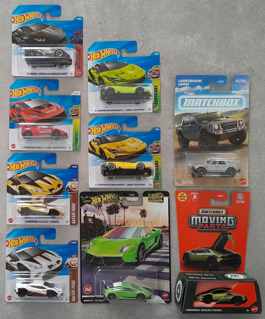 Lamborghini - Hot Wheels en Matchbox, Kinderen en Baby's, Speelgoed |Speelgoedvoertuigen, Ophalen of Verzenden, Nieuw