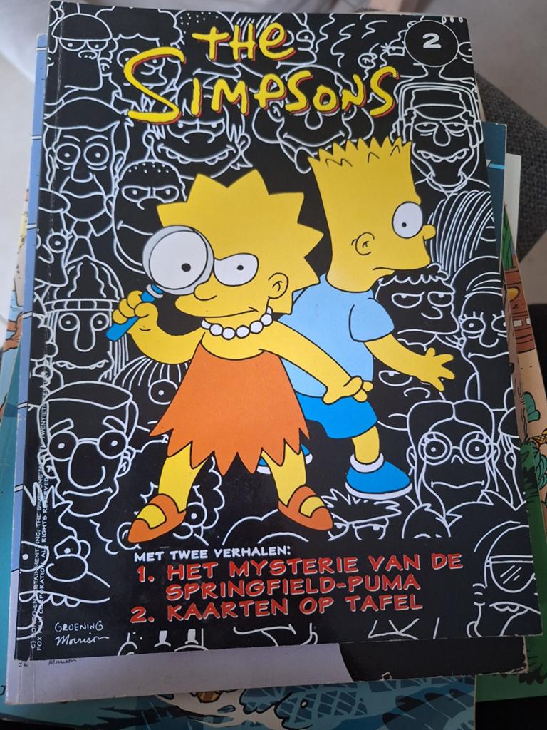 The simpsons 2, Ophalen of Verzenden