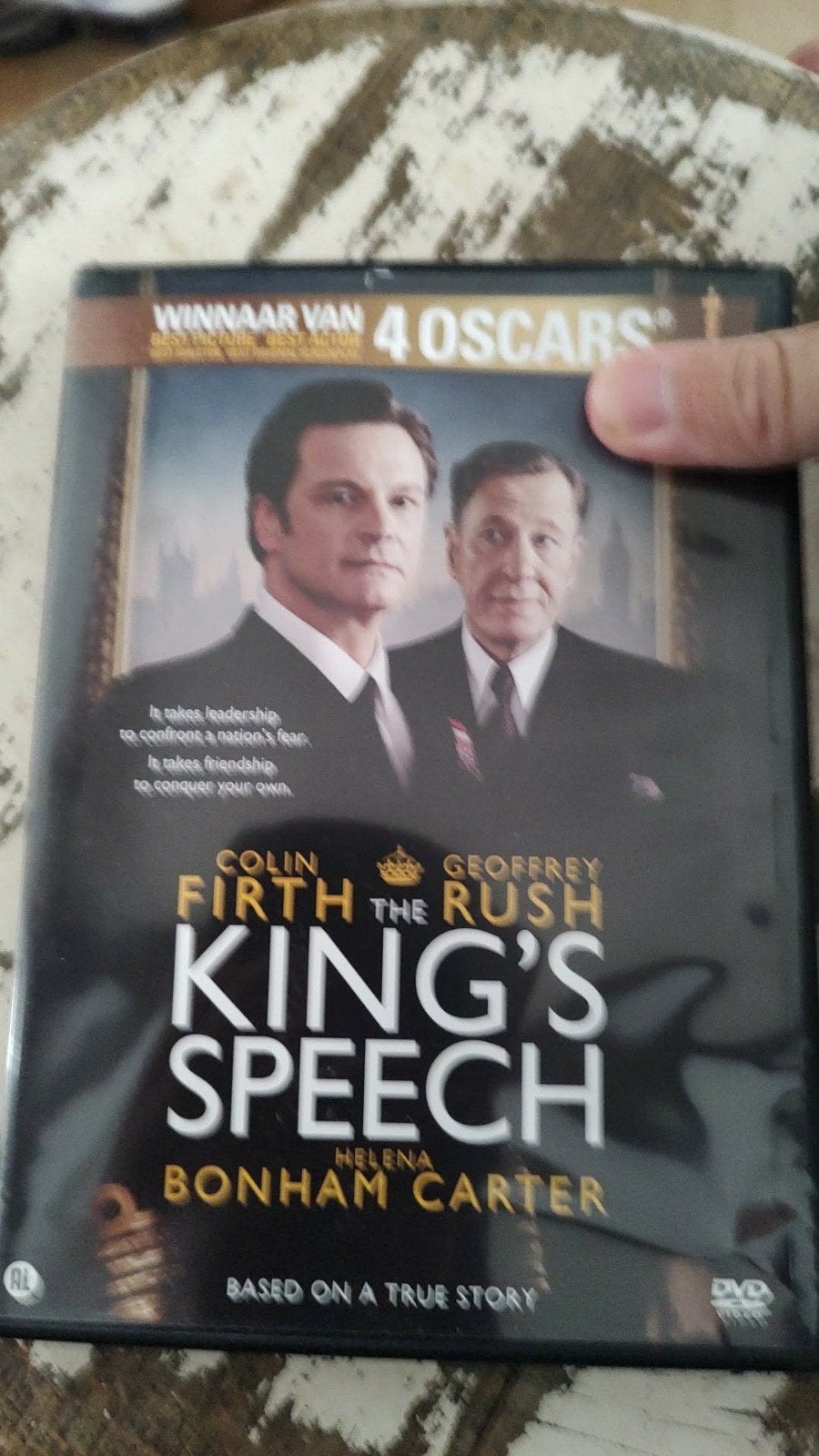 Discours du roi avec Collin Firth, Geoffrey Rush et Helena, Drame historique, Enlèvement ou Envoi, Anglais, À partir de 12 ans