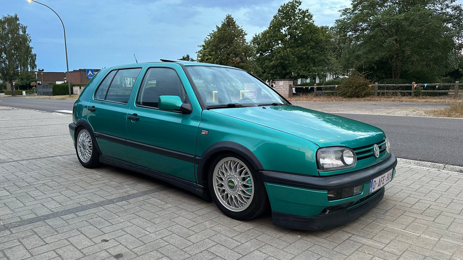 VW Golf VR6 - Supersprint, BBS, AP Schroefset, Auto's, Voorwielaandrijving, 4 deurs, Stof, Zwart