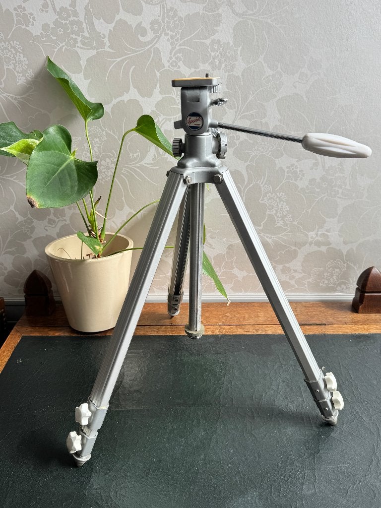 Vintage Camera/Video Statief – Uitschuifbaar tot 110 cm, Audio, Tv en Foto, Fotografie | Statieven en Balhoofden, Ophalen, Gebruikt