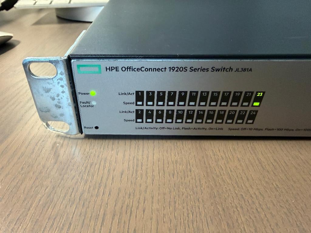 HPE OfficeConnect 1920S (24p), Ophalen, Gebruikt